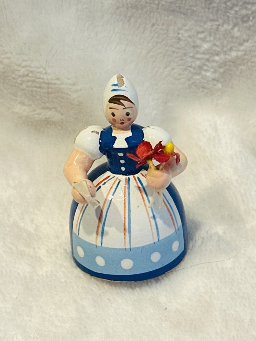 Erzgebirge Figurine German Democratic Republic VEB HOLZWAREN GAHLENZ Expertic